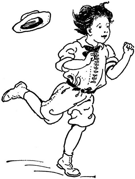 Boy Hopping | ClipArt ETC