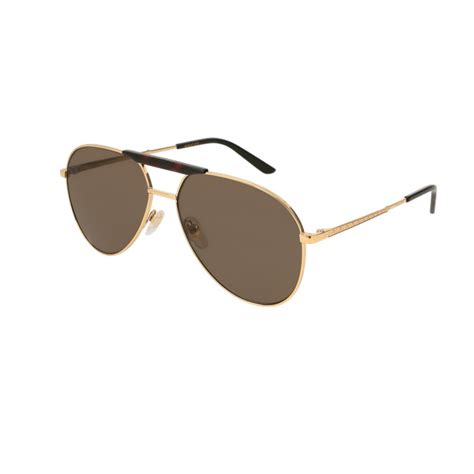 Gucci GG0242S - 002 Gold | Sunglasses Man