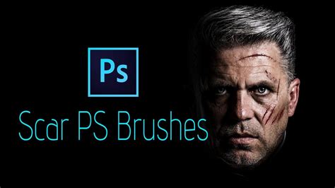 Photoshop CC Tutorial: Scar Skin Brush Effect - YouTube