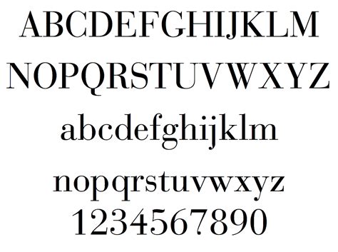 Bodoni [1970 - Giambattista Bodoni] font free download • AllBestFonts.com