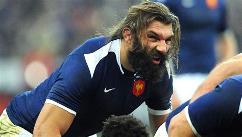 Three French rugby players looking like proud fathers and a son (xpost from /r/sports) : pics