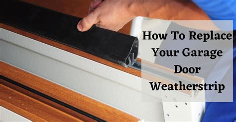 How To Replace Your Garage Door Weatherstrip - Overhead Door of the Inland Empire