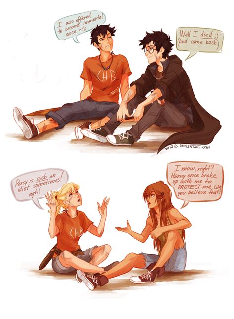 Percy Jackson & Harry Potter crossover (see viria13 at deviantart for ...