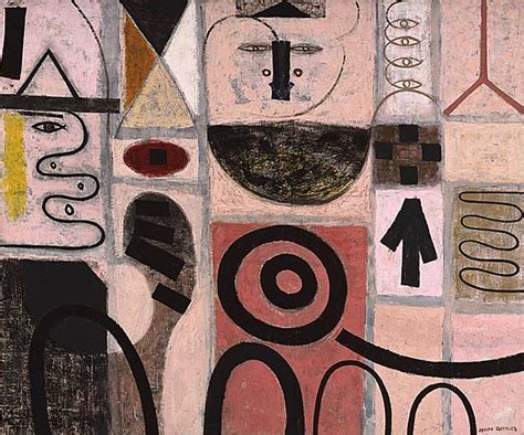 ymutate: “ ADOLPH GOTTLIEB (1903–1974) The Seer, 1950 Oil on canvas ...