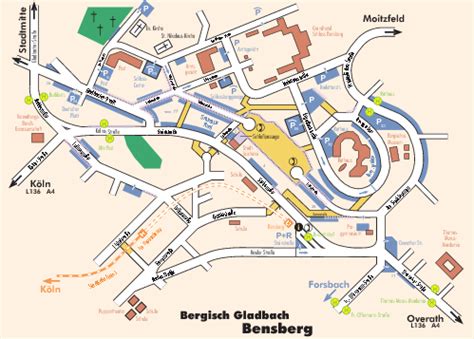 Bergisch Gladbach Map - Germany