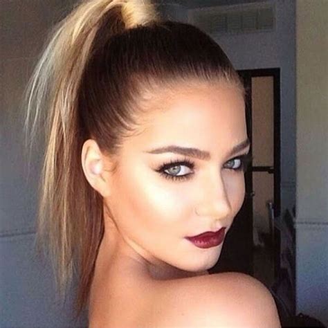 ️Slicked Back Ponytail Hairstyles Female Free Download| Goodimg.co