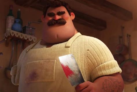 The reason why the dad in Pixar's Luca (2021) only has one arm is ...