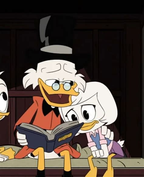 Scrooge and Webby