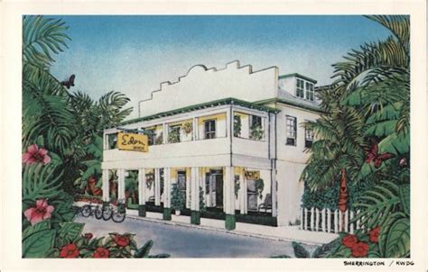 Eden House Key West, FL Postcard