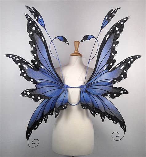 Fairy Wings in Blue Morpho Butterfly pattern by glittrrgrrl on DeviantArt