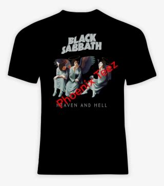 Black Sabbath Heaven And Hell - Active Shirt Transparent PNG ...