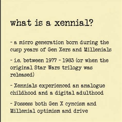 Are you a Xennial?