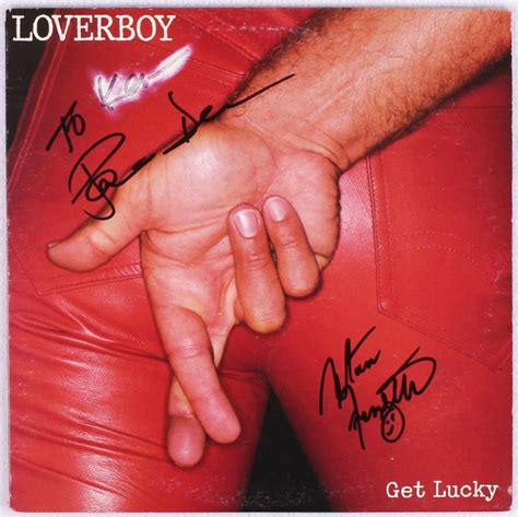 Matthew Frenette & Paul Dean Signed "Loverboy" Record Album Cover (JSA COA)