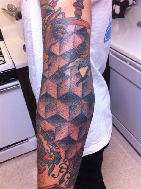 #cube tattoo on Tumblr