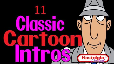 11 Classic Cartoon Intros (Nostalgia Overload) - YouTube