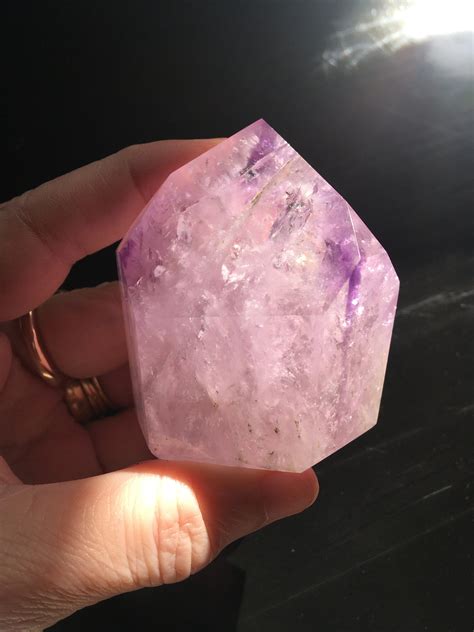 Brazilian Amethyst Crystal With Rainbow Inclusions | Etsy