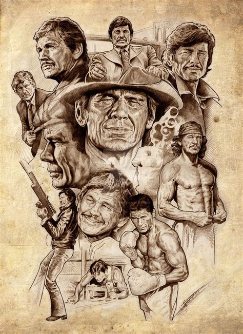 charles Bronson | Charles bronson art, Charles bronson, Character art