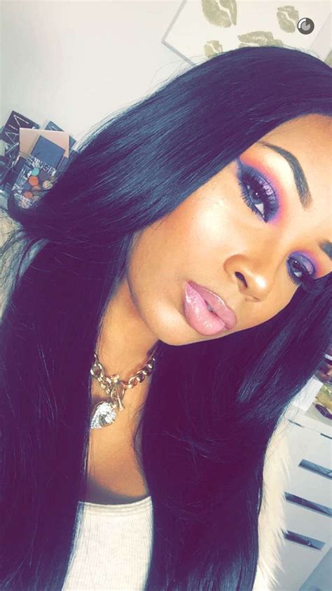 Pinterest: @ Mendesxlia | Black girl makeup, Beautiful makeup, Flawless makeup