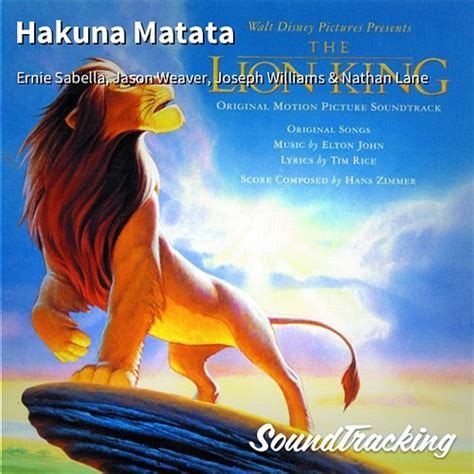 Rocking Lion King Songs ♫ "Hakuna Matata" by Ernie Sabella… | Flickr