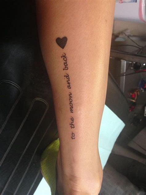 20+ I Love You to The Moon and Back Tattoo Ideas - Hative Names Tattoos ...