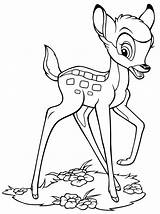 Walt Disney Coloring Pages  Bambi Characters Photo sketch template