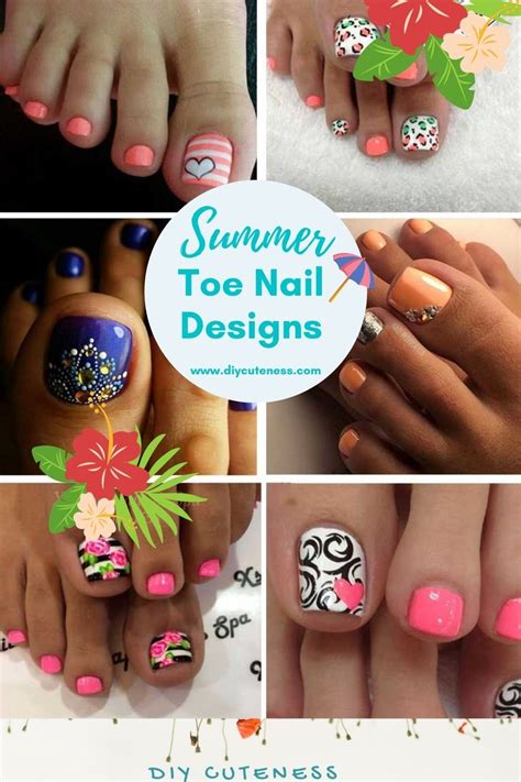 Best Summer Toe Nail Designs - DIY Cuteness