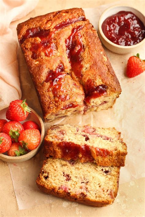 Strawberry Jam Cake – It's All Good Vegan Strawberry Jam Cake Recipe, Strawberry Jelly ...