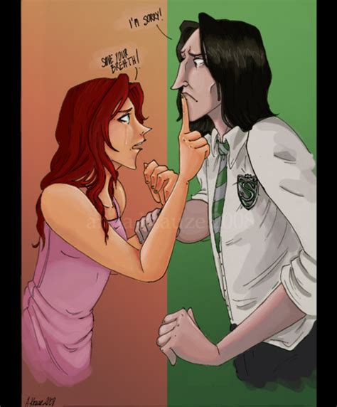 Fan Arts - Severus Snape & Lily Evans Fan Art (17924903) - Fanpop