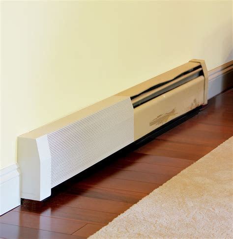 Our baseboard heat covers covering up outdated, rusted covers ...