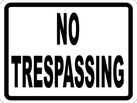 Funny No Trespassing Signs 21 Free Hd Wallpaper - Funnypicture.org