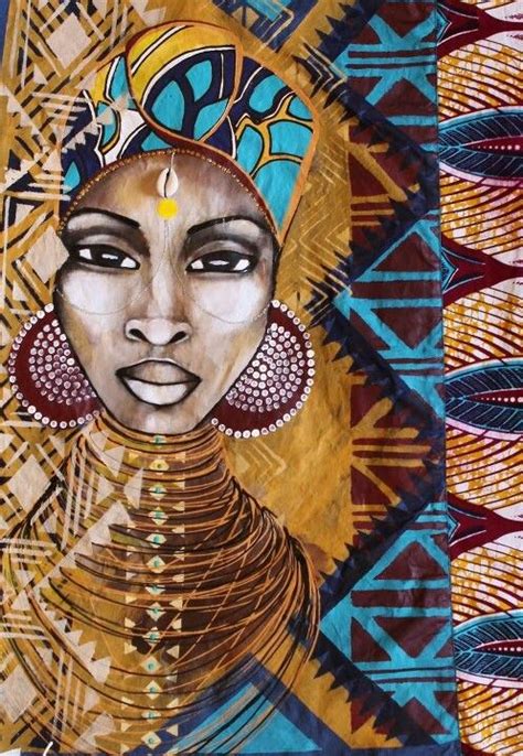 gallery for African Culture, contemporary art #artwork #oilpainting | art styles | Pinterest ...