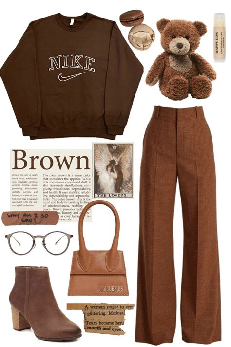 brown 🐻 Outfit | ShopLook | Brown outfit, Earthy outfits, Warm spring ...