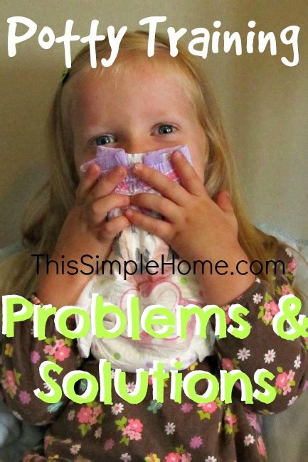 This Simple Home: Potty Training Problems & Solutions