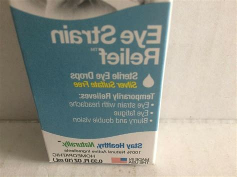 TRP Homeopathic - Eye Strain Relief eye drops