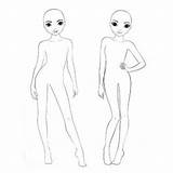 Top Model – Colouring Book sketch template