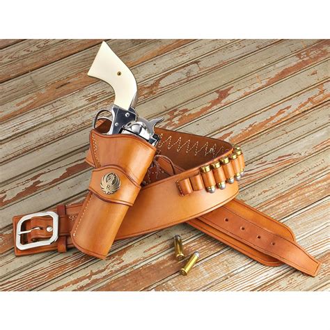 Classic Old West Style Ruger Western Rig Holster and Belt Set - 186930 ...