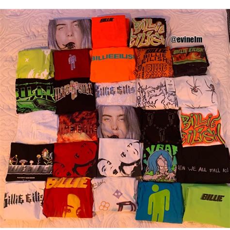 BILLIE EILISH MERCH COLLECTION!!!! SWIPE FOR... - Depop