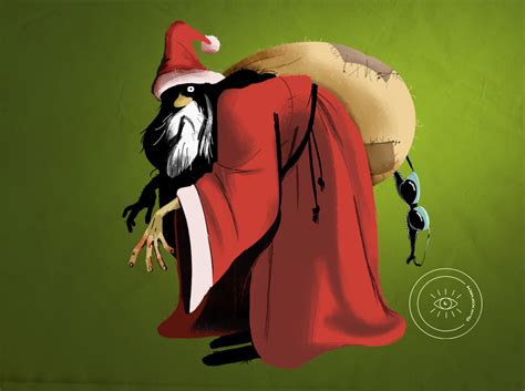 Bad santa by Kevindoit on Dribbble