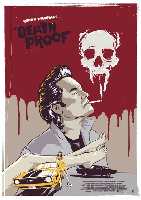 Resultado de imagem para death proof poster illustration | Death proof ...