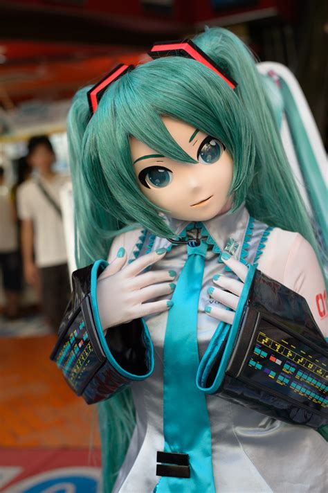 Animegao Kigurumi (The new official Miku Hatsune promotional costume!...)