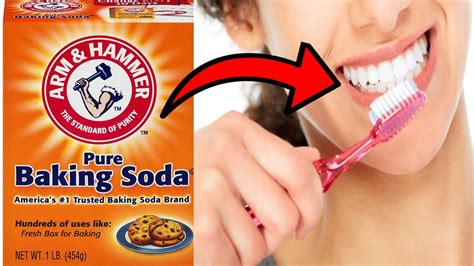 How To Clean Teeth With Baking Soda | Baking Soda Toothpaste Benefits - YouTube