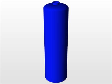 Bernzomatic Propane Tank and Torch Head | 3D CAD Model Library | GrabCAD
