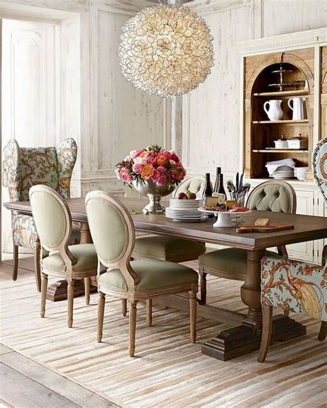 73+ Awesome Vintage French Country Dining Room Design Ideas - Page 56 of 75