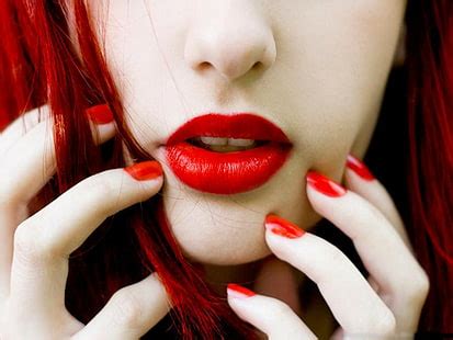 HD wallpaper: lip, nail, vampire, mouth, finger, hand, woman, bloody, sexy | Wallpaper Flare