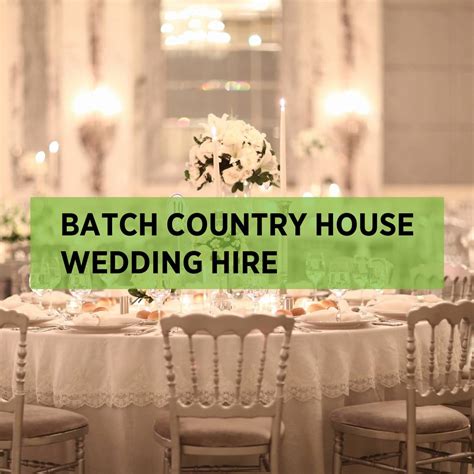 Batch Country House Wedding Hire • Expo Hire UK