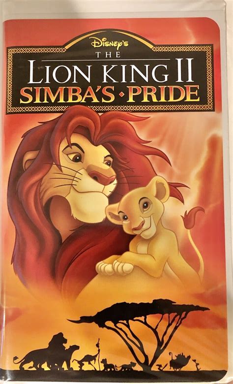 Disney the lion king 2 simba pride VHS - glwec.in