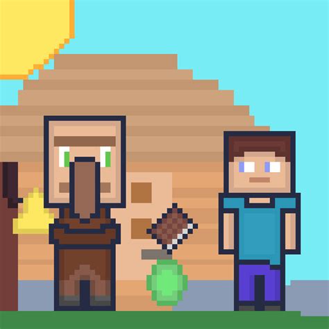 A bit of pixel art I made! : r/Minecraft