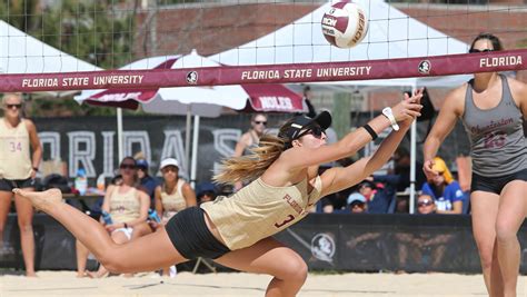 Florida State beach volleyball enters NCAAs confident, on win streak