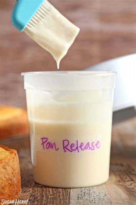 Homemade Pan Release - also known as "Cake Goop," this magical mixture ...