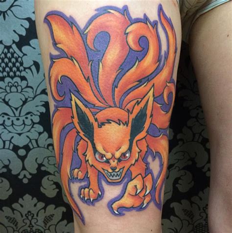 9 Tailed Fox Tattoo Naruto